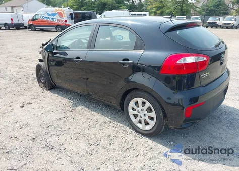 2016 Kia Rio Ex from USA, damaged, VIN KNADN5A36G6597197